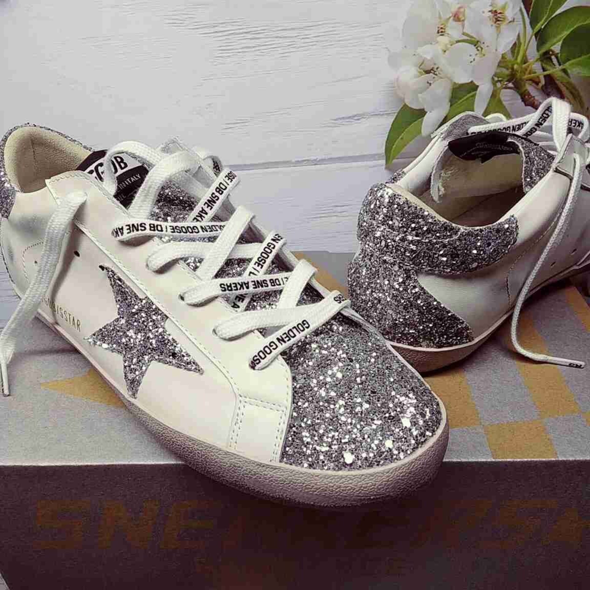 golden goose plateadas - 5