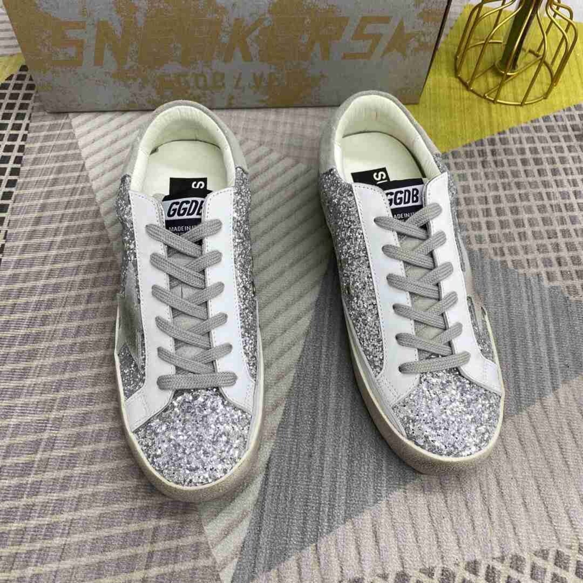 golden goose todas plateadas - 5