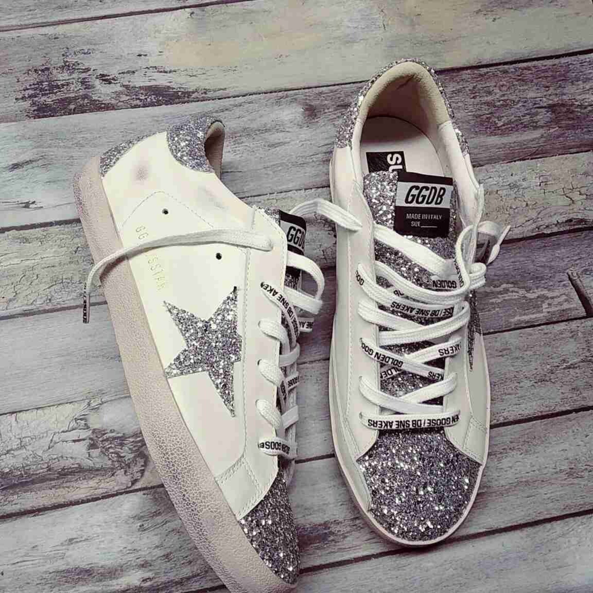 golden goose plateadas - 2