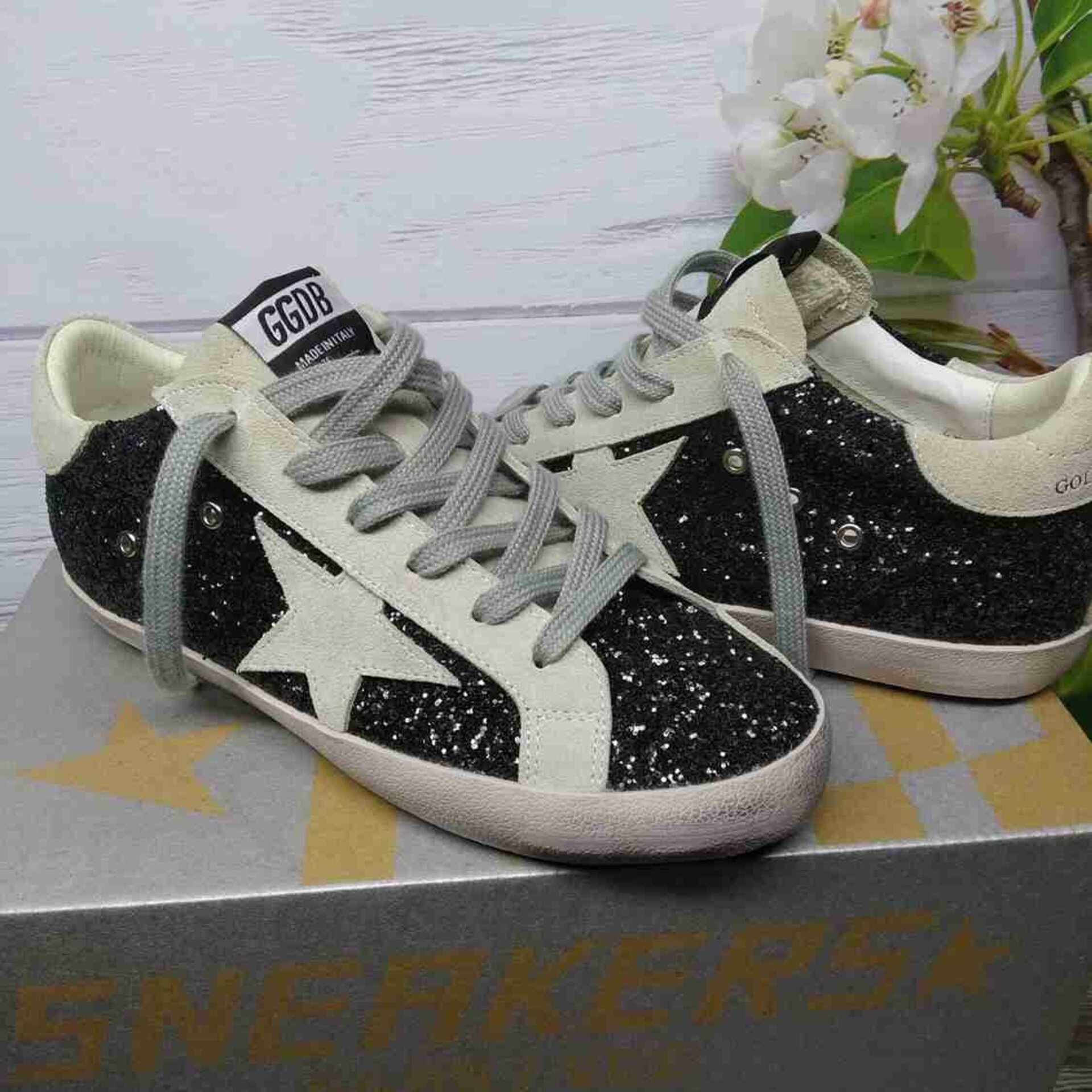 golden goose negras - 2