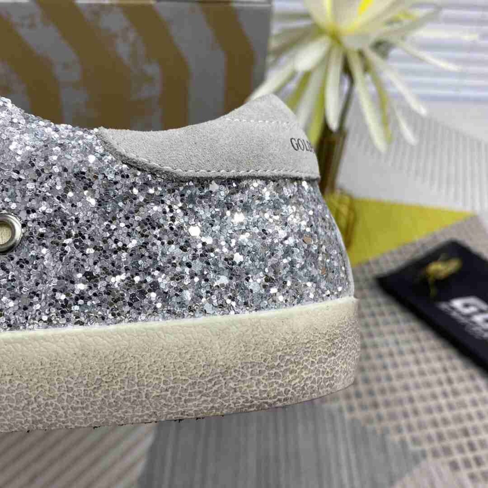 golden goose todas plateadas - 6