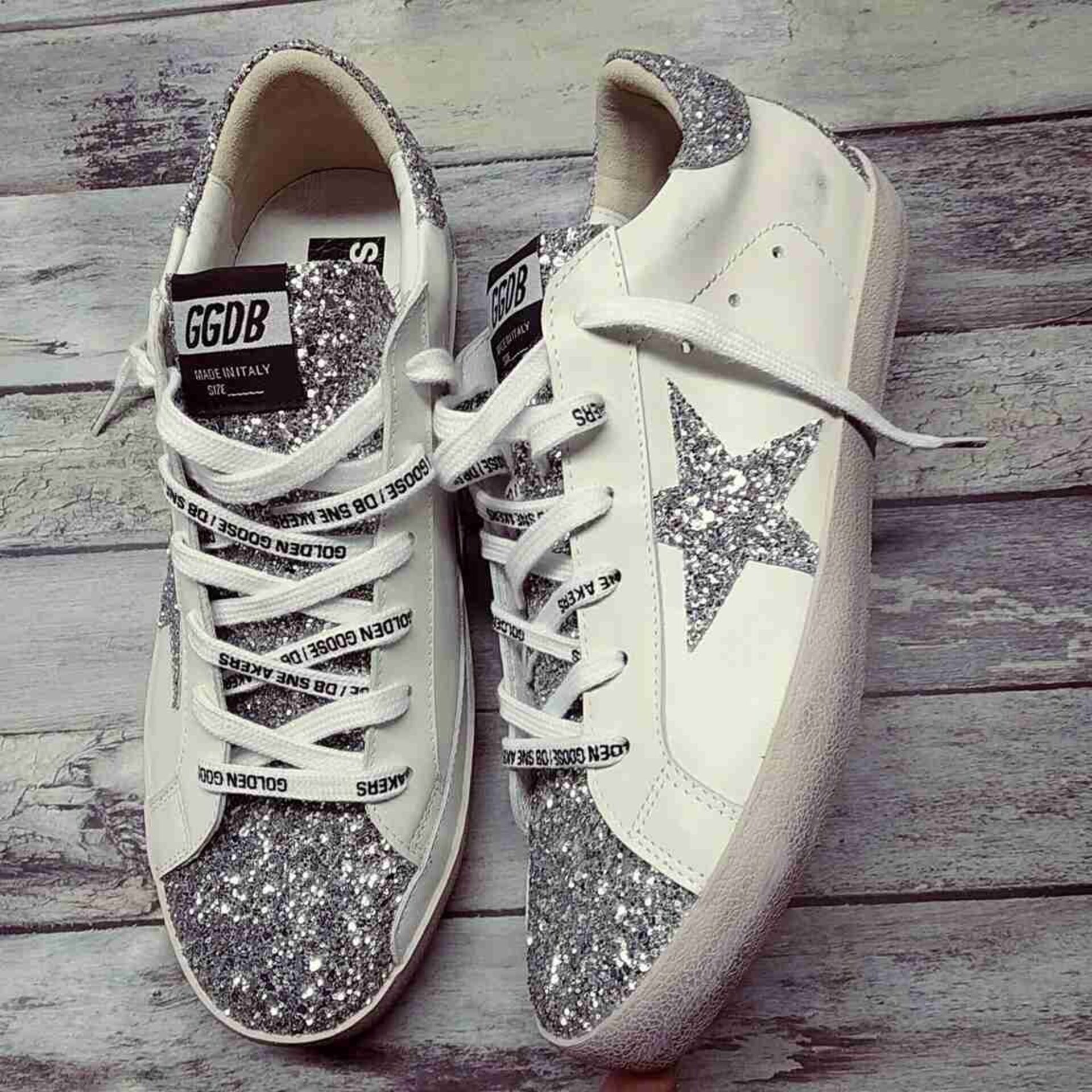 golden goose plateadas - 6