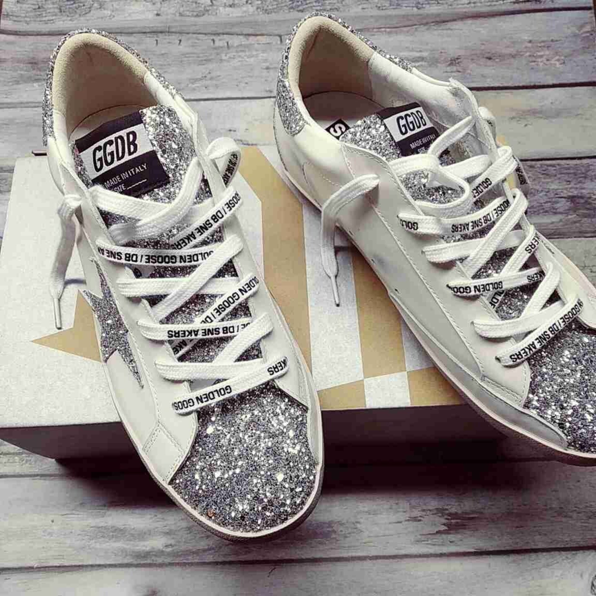 golden goose plateadas - 3
