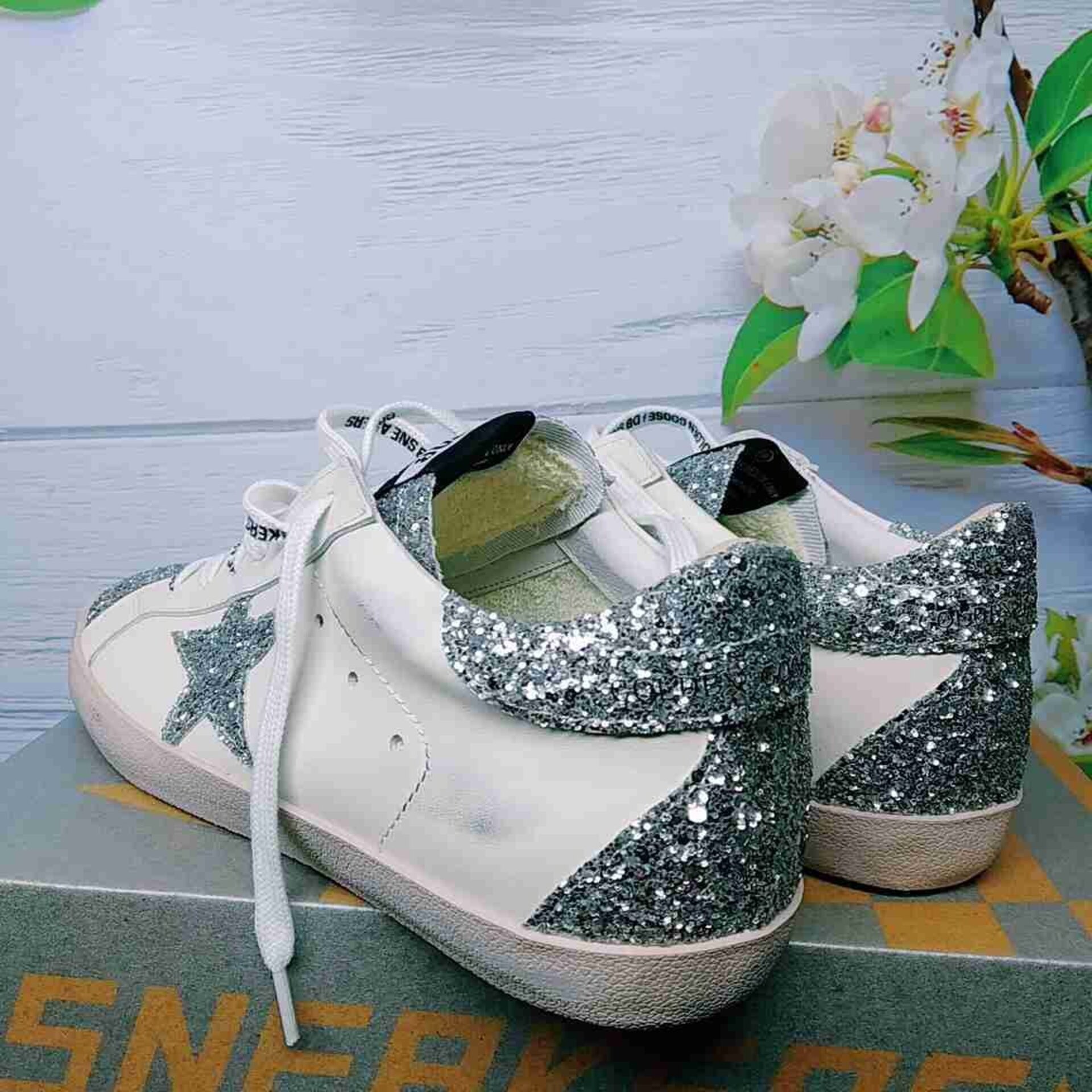 golden goose plateadas - 8