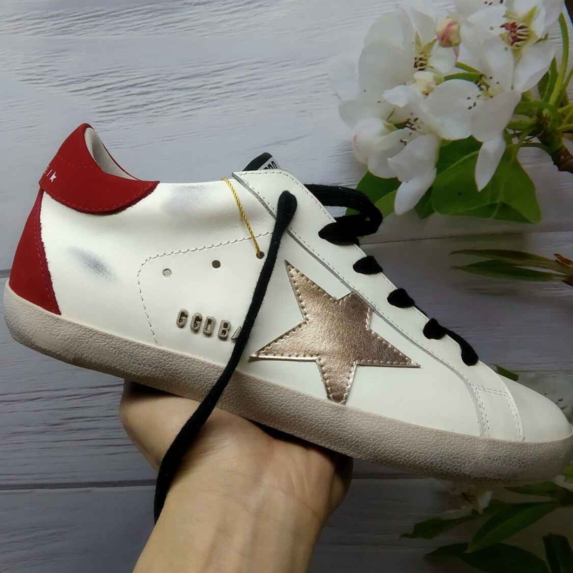 golden goose parte trasera roja - 6