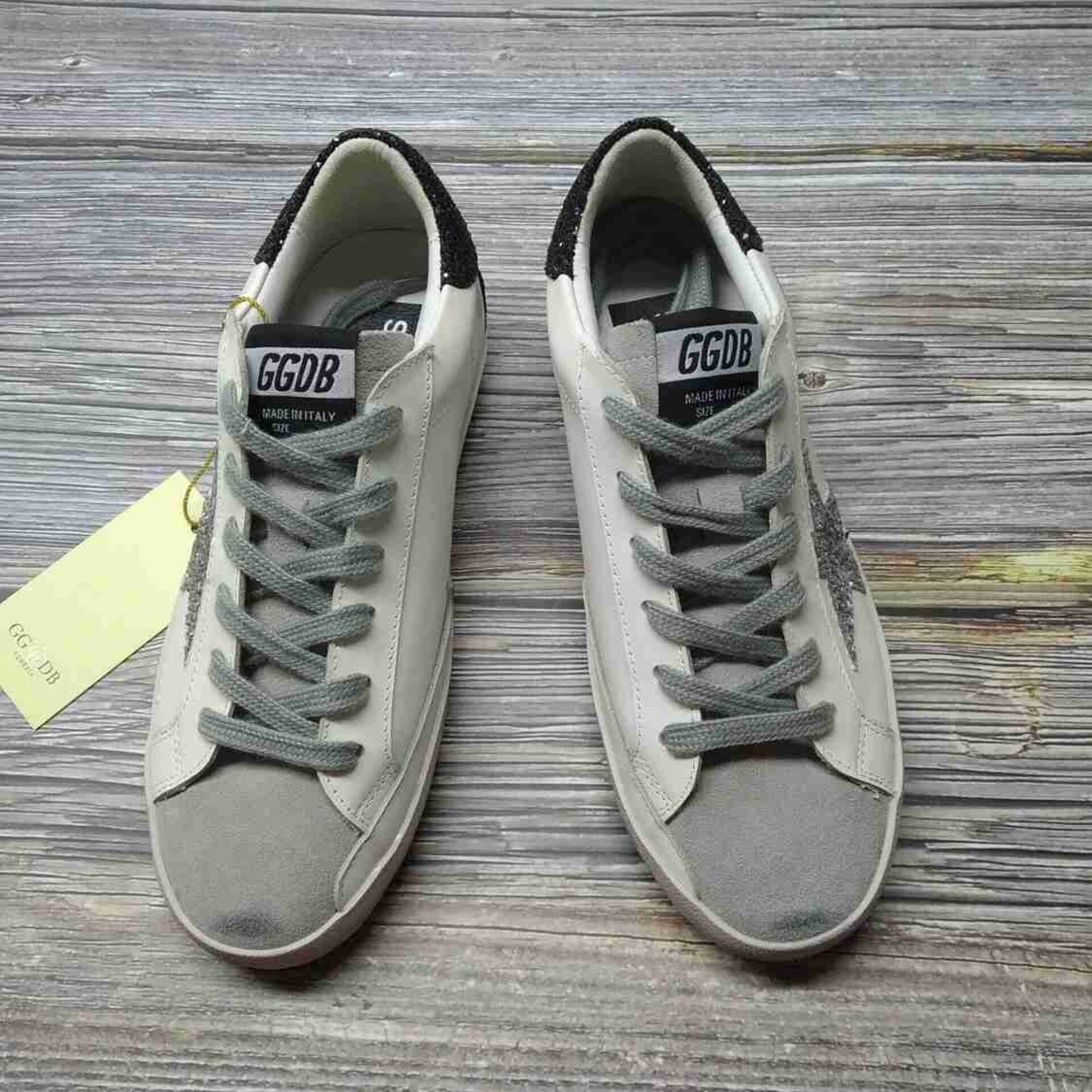 golden goose negras y platedas - 3